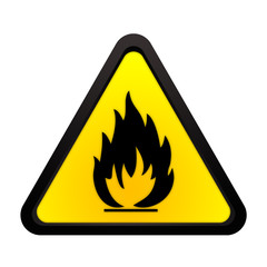 Warnhinweis entflammbar