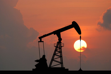Oil pump oil rig energy industrial machine for petroleum
