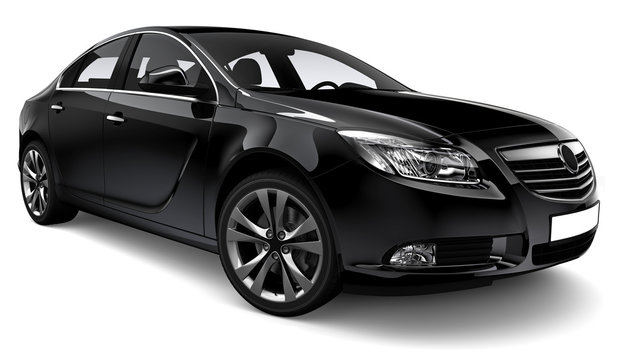Black family car