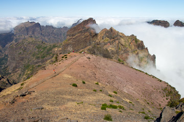 Pico Arieiro auf Madeira in Portugal