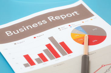Business graph analysis report. Accounting