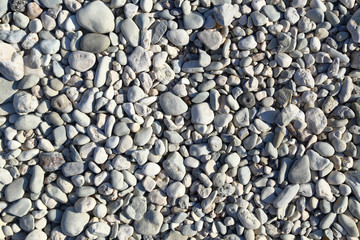 Big grey pebbles texture background