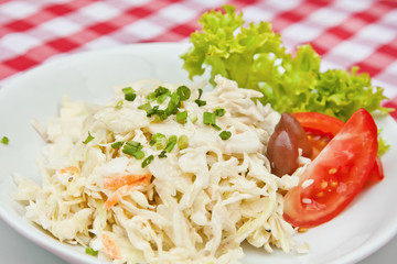 Coleslaw salad