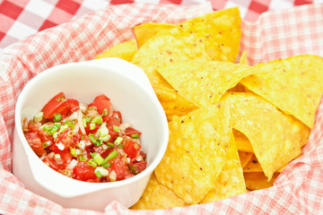 Crunchy nachos