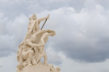 statue of National Monument to Victor Emmanuel II, Rome, Italy