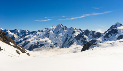 Obraz premium Snowy mountains