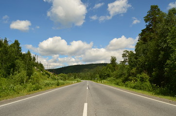 дорога в горы