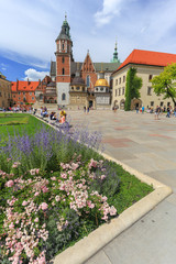Cracow -  Wawel Castle - obrazy, fototapety, plakaty
