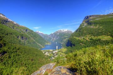 Northern Norwegian fjords.