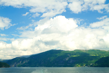 Northern Norwegian fjords.