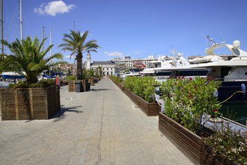 Port of Valencia, Spain.