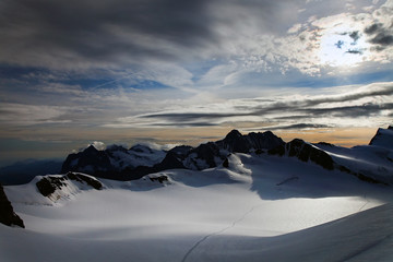 Fototapeta na wymiar Mountain landscape, Bener Oberland, Switzerland