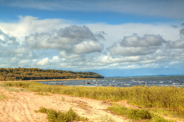 Fototapeta premium Baltic Sea in summer.
