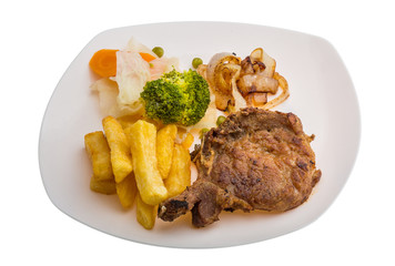 T-bone steak