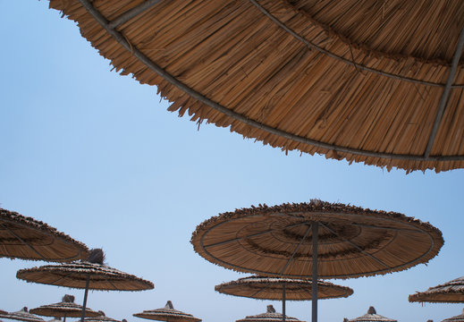 Beach umbrellas