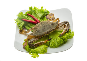 Raw crab