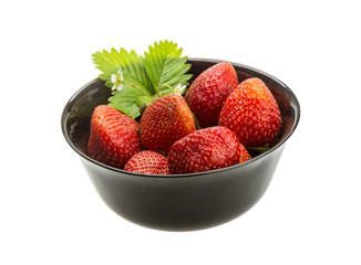 Ripe strawberry