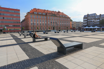 Obraz premium Wrocław - plac Nowy Targ