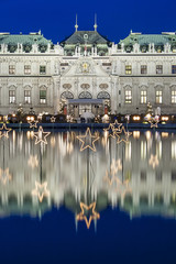 Fototapeta premium Christmas Stars In Vienna