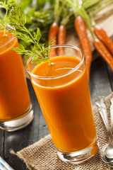 Organic Raw Carrot Juice