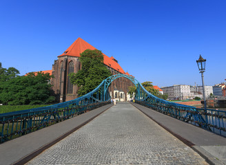 Obraz premium Wrocław - Ostrów Tumski