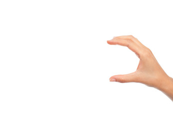 hand holding gesture