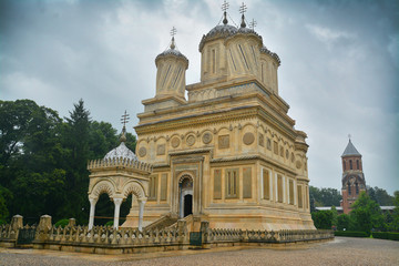 Fototapeta na wymiar romanian monastery