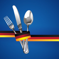 German Restaurant Catering Gastroservice Logo