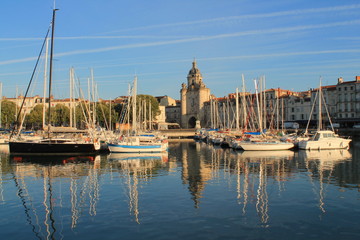 Vieux port de La Rochelle, France