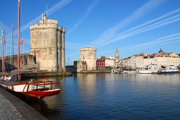Vieux port de La Rochelle, France