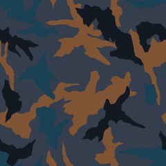 Camouflage pattern seamless