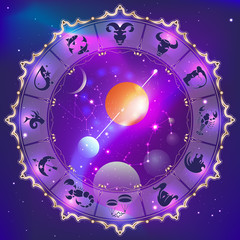 Horoscope circle - 68189653