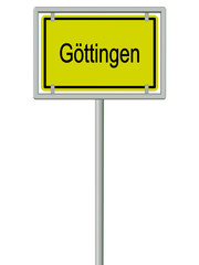Göttingen - Ortsschild