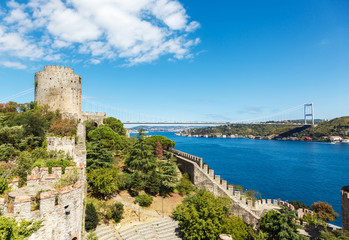 Naklejka premium Rumelihisari fortress