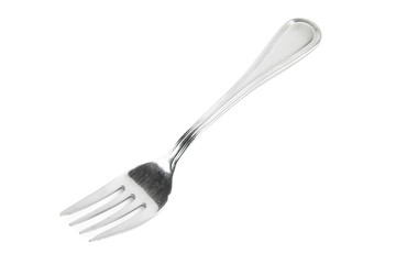 Fork isolated on white background