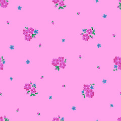 Small flower pattern seamless