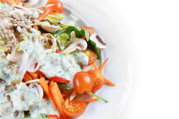 mushrooms salad