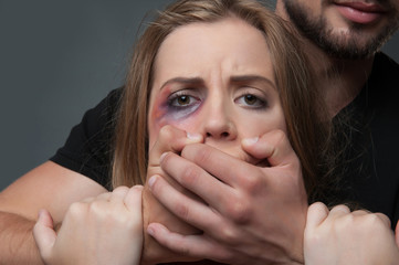 Violence of man against woman