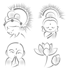 観音様　お釈迦様　お地蔵様