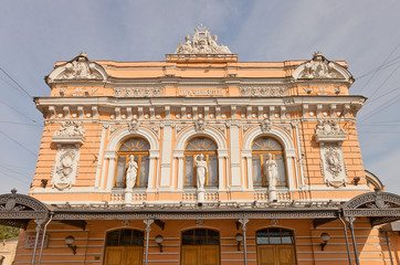 Fototapeta na wymiar Circus Ciniselli (1877) in Saint Petersburg. UNESCO site