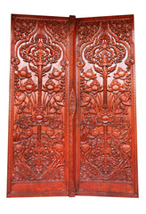 Design of thai Temple gate