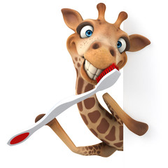 Fun giraffe © Julien Tromeur
