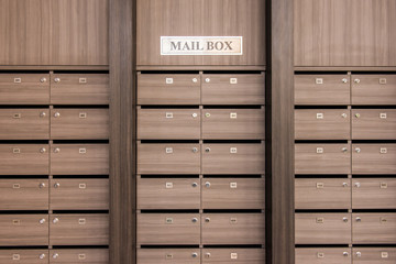Locker post box or mail box