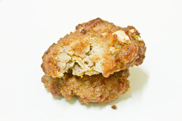 fried pork with garlic pepper