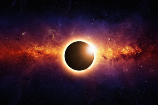 Naklejki Full eclipse