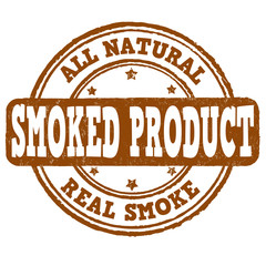 Smoked product stamp