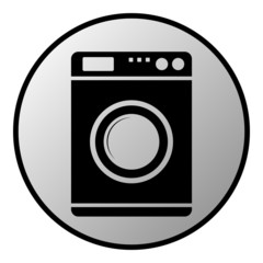 Washing machine button