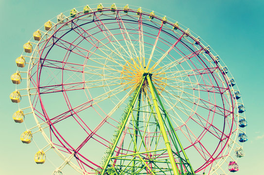 Ferris wheel vintage
