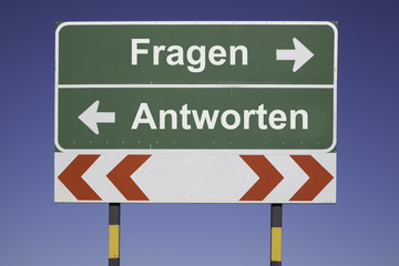 Fragen, Antworten