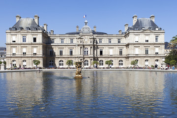 Fototapeta na wymiar Luxembourg palace, Paris.